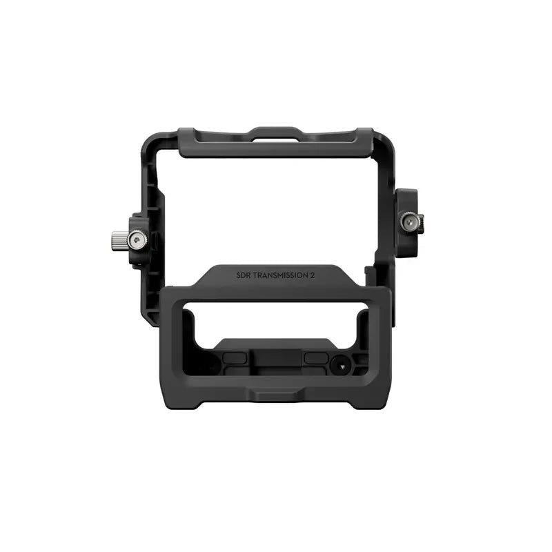 DJI SDR Transmission 2 Transceiver Cage Provides protection, mounting points, and cable clamps
