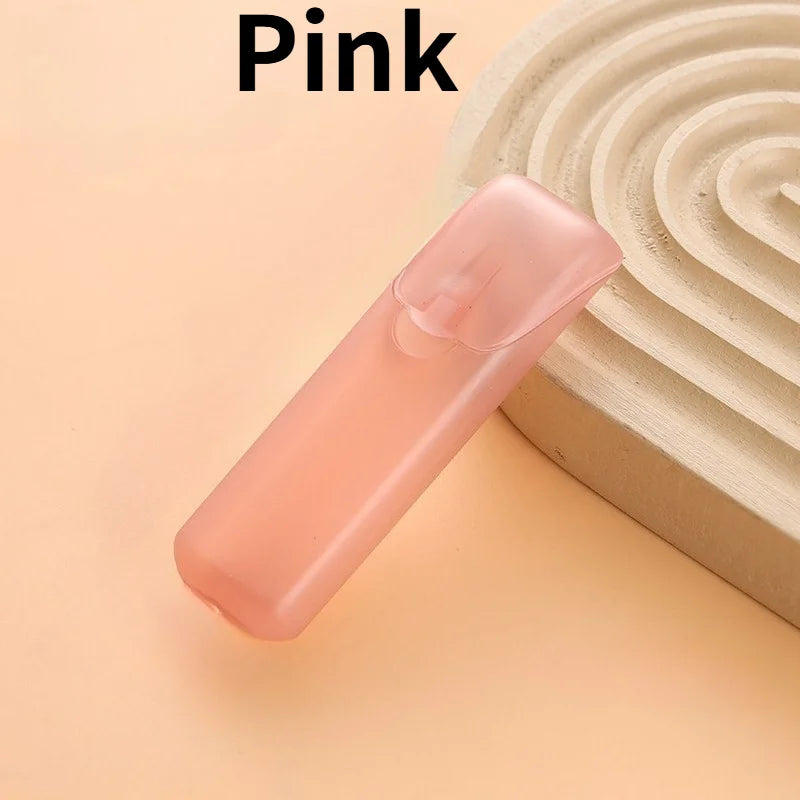 1pc Mini small Storage Box.PP Transparent Material,Dental Floss Box, Mini Toothpick Storage Box Portable Cotton Swab Box