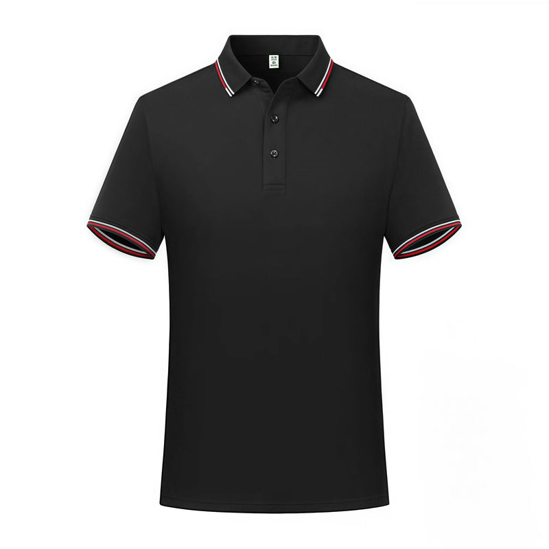 Customizable antibacterial high-end casual business comfortable Polo shirt collar T-shirt company Logo printed  staff team unifo