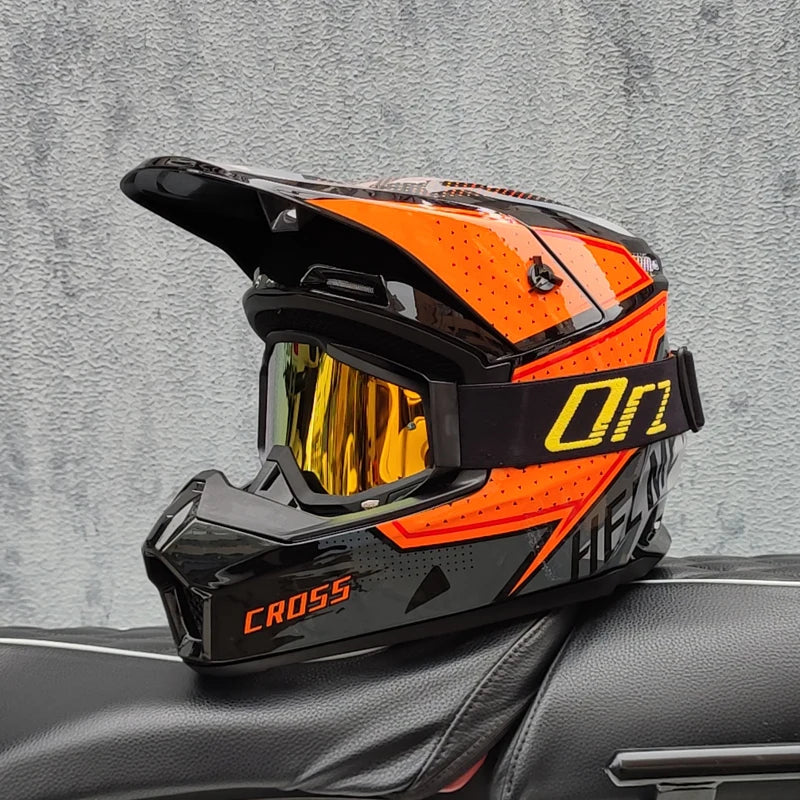2025 Latest High Quality Off Road Motorcycle Helmet Cascos para Motos ATV Mountain Bike Speed Drop DH Helmet Capacetes de Moto