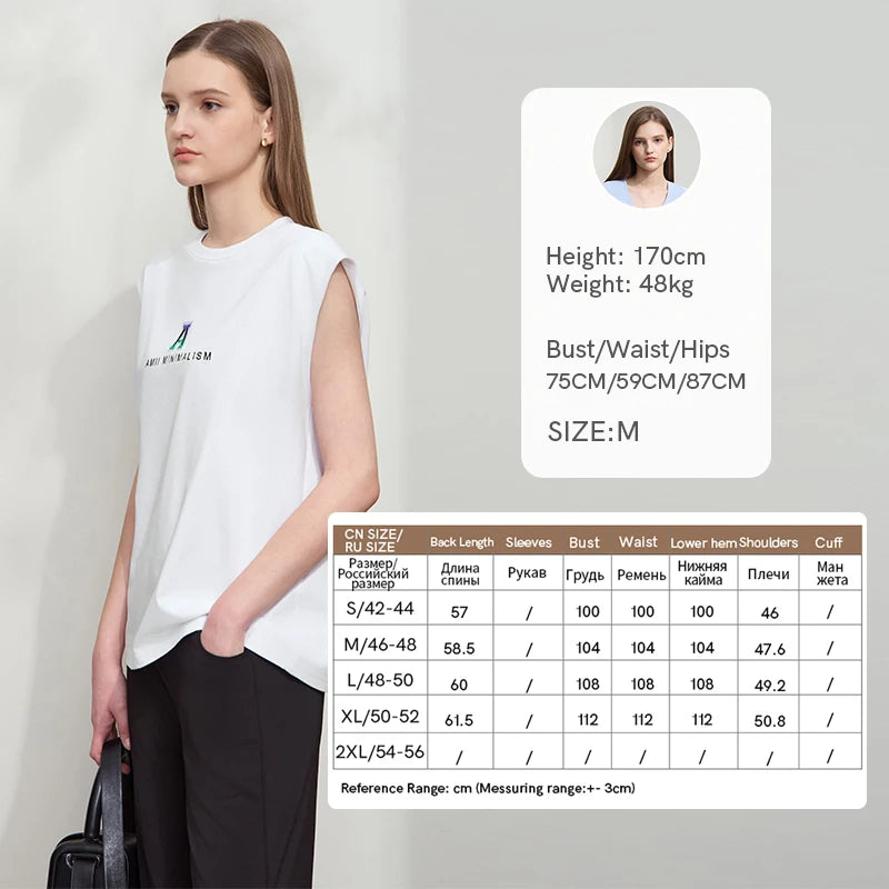 អាវយឺតកមូលសម្រាប់នារី Amii Minimalist រដូវក្តៅឆ្នាំ ២០២៦ អាវប៉ាក់ដៃខ្លីថ្មី ប៉ាក់អក្សរ អាវរលុង ស្លៀកទៅធ្វើការ 12512005