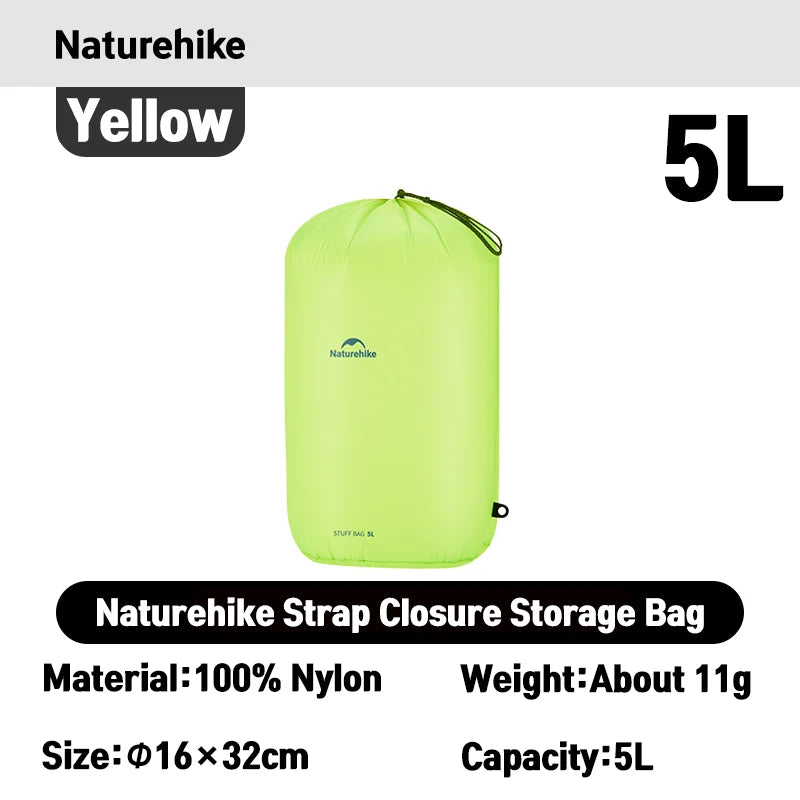 Naturehike Waterproof Storage Bag Water Resistant Ultralight 20g Pocket Backpack Space Manage Outdoor Camping Hiking Climbing