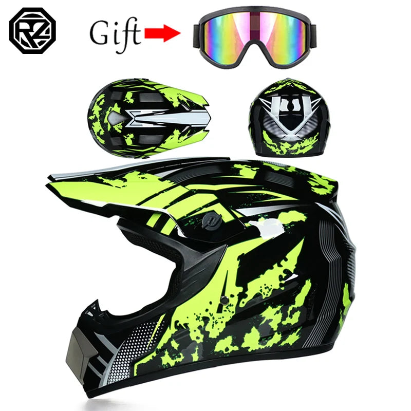 Children and adolescents professional full coverage motorcycle off-road race helmet bike AM DH helmet capacity motocross casso