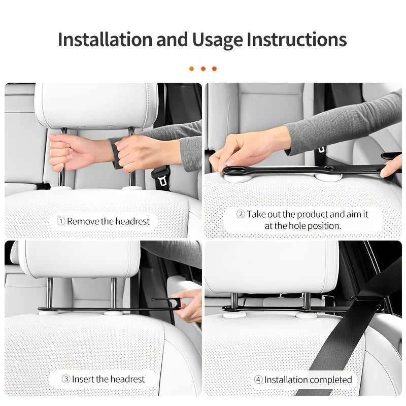 Car Seat Belt Guide,Suitable for Safe Driving and Comfortable Travel,Equipped with an Easy-to-extend Seat Belt System.