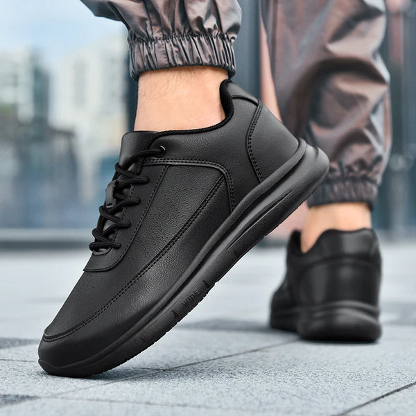 Chef Hotel Kitchen work shoes Four Seasons New Waterproof Non-slip Soft-sole Light Breathable Men's Outdoor Casual Walking Shoes