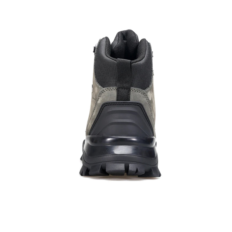 HUMTTO Leather Hiking Boots Warm Wool Outdoor Trekking Shoes for Men Luxury Designer Climbing Sneakers Safety Mens Ankle Boots