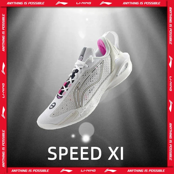 ស្បែកជើងបាល់បោះអាជីព Li-Ning បុរស SPEED XI ខ្នើយ BOOM មានផាសុកភាព ស្ថេរភាព ទ្រទ្រង់ ស្បែកជើងប៉ាតា LiNing ប្រឆាំងនឹងការរអិល ABAV031