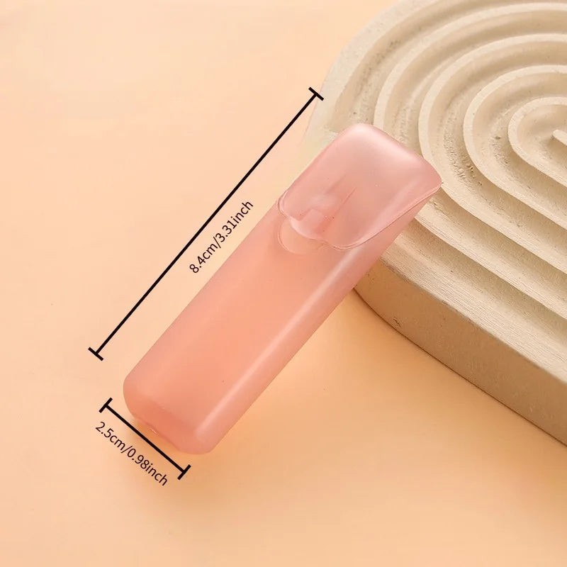 1pc Mini small Storage Box.PP Transparent Material,Dental Floss Box, Mini Toothpick Storage Box Portable Cotton Swab Box
