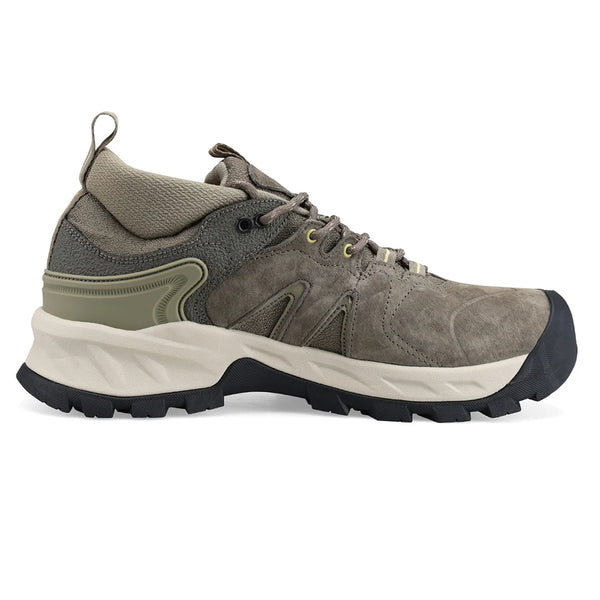 HUMTTO Men's Hiking Shoes Non-slip Outdoor Climbing Shoes for Man Genuine Leather Men Trekking Shoes Breathable Outdoor Sneakers