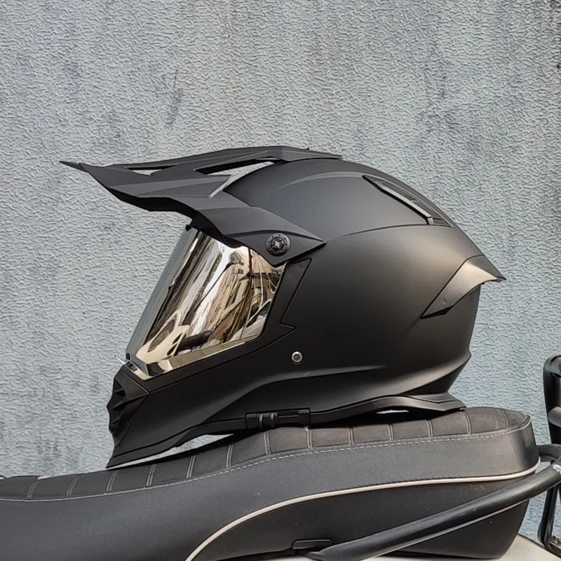 New LVS Off-road Helmet Professional Mountain Downhill Pull Helmet Capacete ATV ATV Casco Full Face Cross Helmet