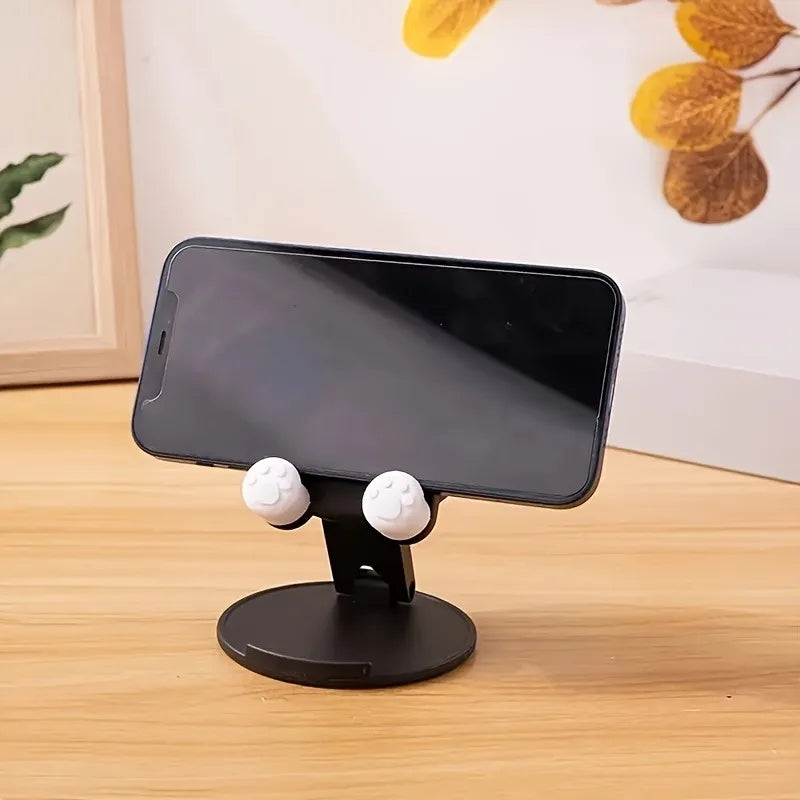 Cartoon Cute Folding Portable Multi Functional Phone Stand with Adjustable Lift And Flat Stand,Multiple Patterns to Choose from