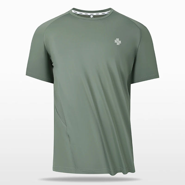 SBWL High Quality Seamless Process Men's Quick-drying Running Shirts Fitness Gym Sports T-shirt Workout Training Muscle Tops