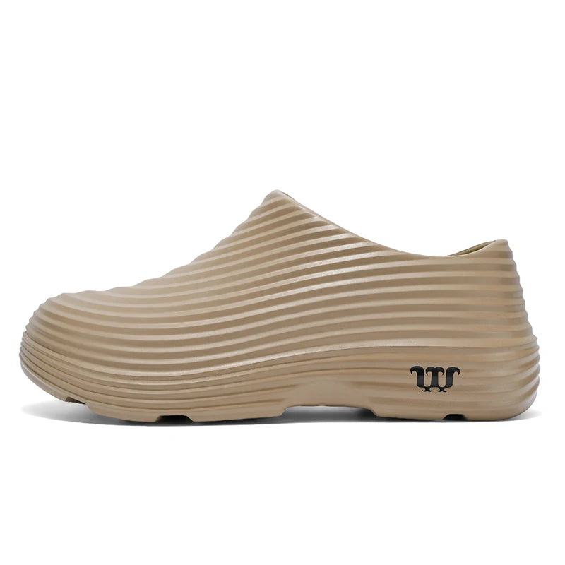 Waterproof Anti-skid Oil Proof Chef Kitchen Shoes Soft Working Footwear Without Steel Cap Clogs Garden Beach Shoes Summer