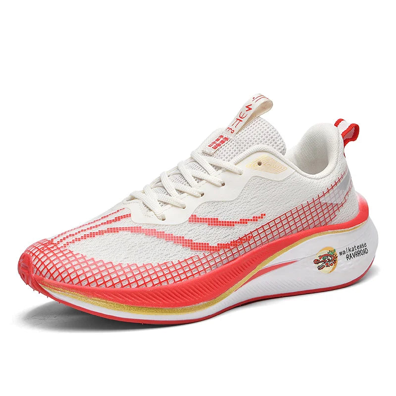 Couples light racing running shoes spring summer new soft sole outdoor casual sports shoes breathable men's women speed sneakers