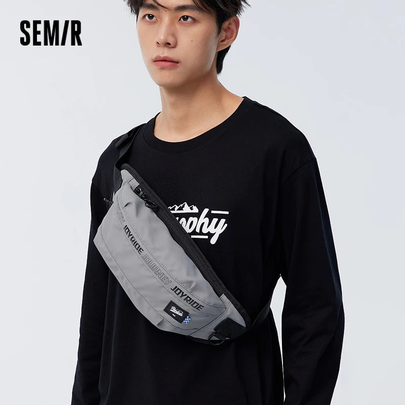 Semir Lightweight Bag HipBag Unisex 2025 Crossbody Casual Street Fashion Trend