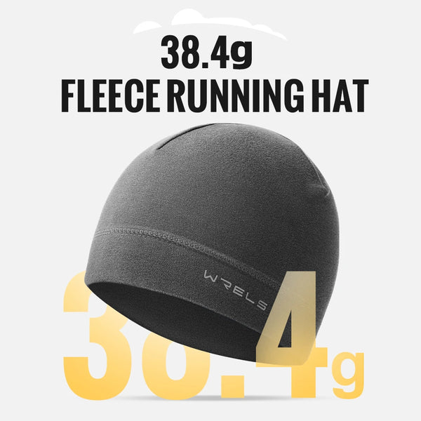 WRELS Winter Thermal Running Sports Hats Soft Windproof Beanie Hat Hiking Cycling Running Snowboard Ski Warm Outdoor Sports Hat