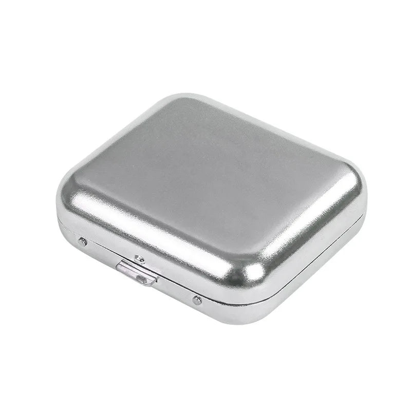 1PC Small Outdoor Pocket Ashtray Creative Car Smoking Accessories, Portable Mini Metal Ashtray, cigar ashtray