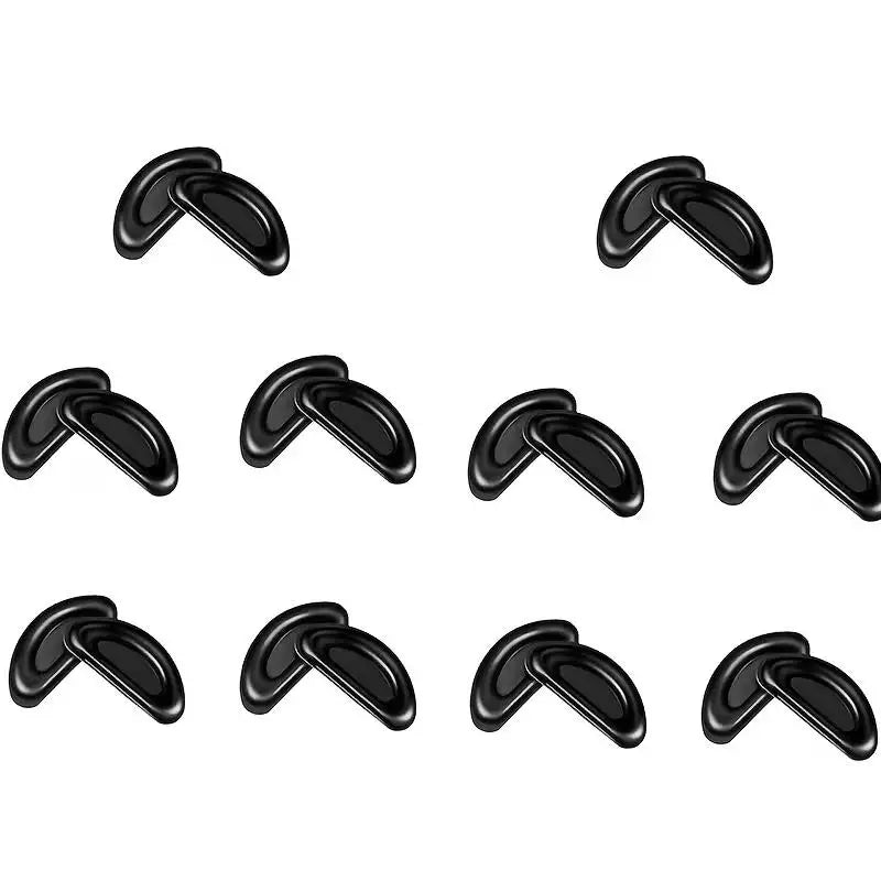 20pcs Soft Nose Pads for Glasses – Non-Slip, High Air Chamber Design, Odorless Eyewear Replacement Set