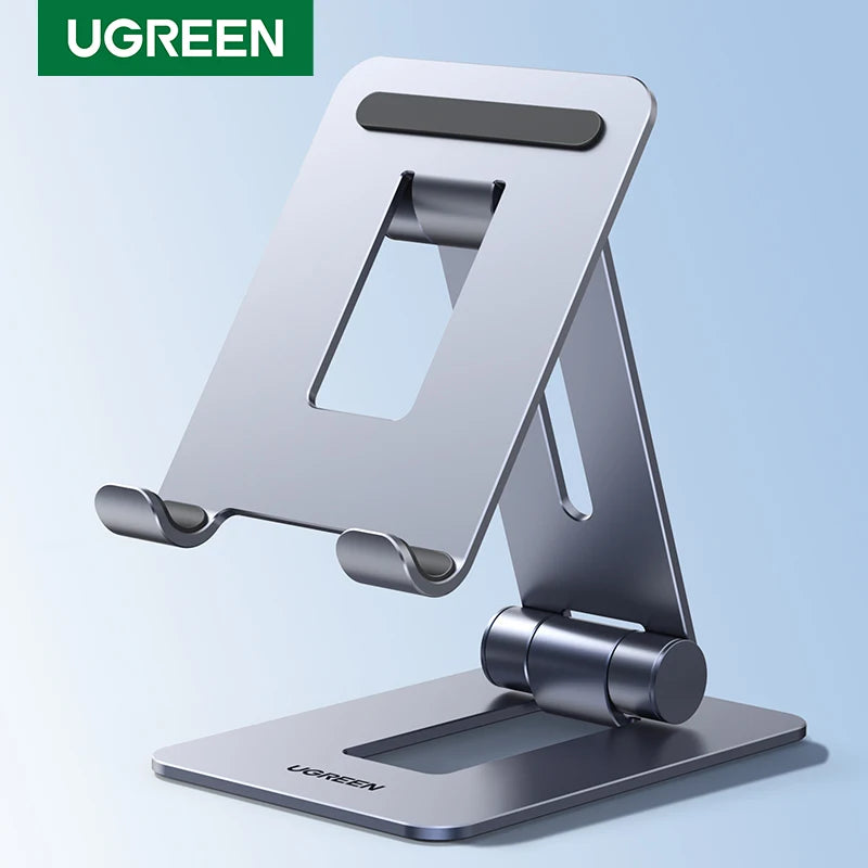 【New】UGREEN Phone Holder Stand Aluminum Mobile Phone Stand For iPhone 16 15 14 Pro Xiaomi Samsung Portable Phone Tablet Holder