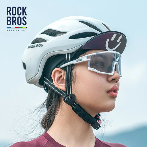 ROCKBROS Cycling Sunglasses Photochromic Polarized Bike Glasses UV400 Ultraviolet Outdoor Sport Hiking Glasses Eyewear Equipment