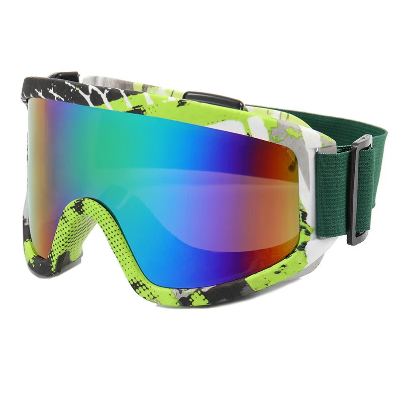 Ski Goggles Windproof Anti-Collision Anti-Glare Lens Outdoor Sport Snow Snowboard for Snowboarding Skiing Winter Anti-Fog