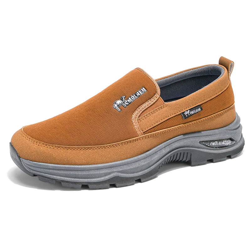 Mens Walking Shoes Lightweight Breathable Mesh Cushioned EVA Midsole Soft Comfortable Suitable Daily Walking Travel Sports Shoes