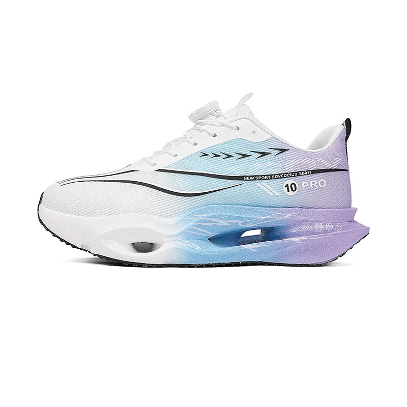 Men Sports Shoes New Hollow Soft Sole Rebound Shock-absorbing Training Shoes Marathon Light Breathable Running Shoes for Women