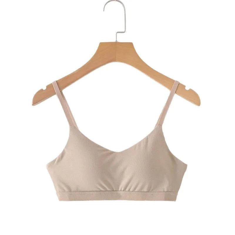 One Piece Sleepwear Pajamas Spring Summer Chest Pad Nightwear Top Beautiful Back Underwear Women Modal Cotton Sleeping Vest