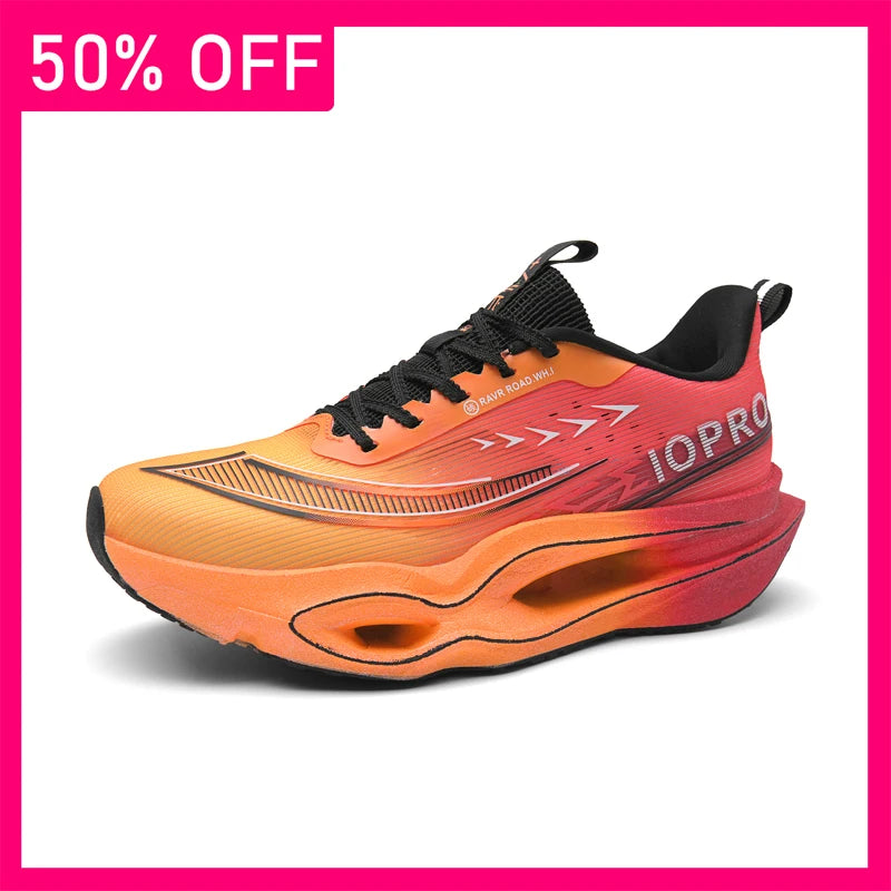 New Unisex Sports Shoes Breathable Mesh Hollowed Out Soft Sole Cushioning Rebound Outdoor Running Professional Training Shoes