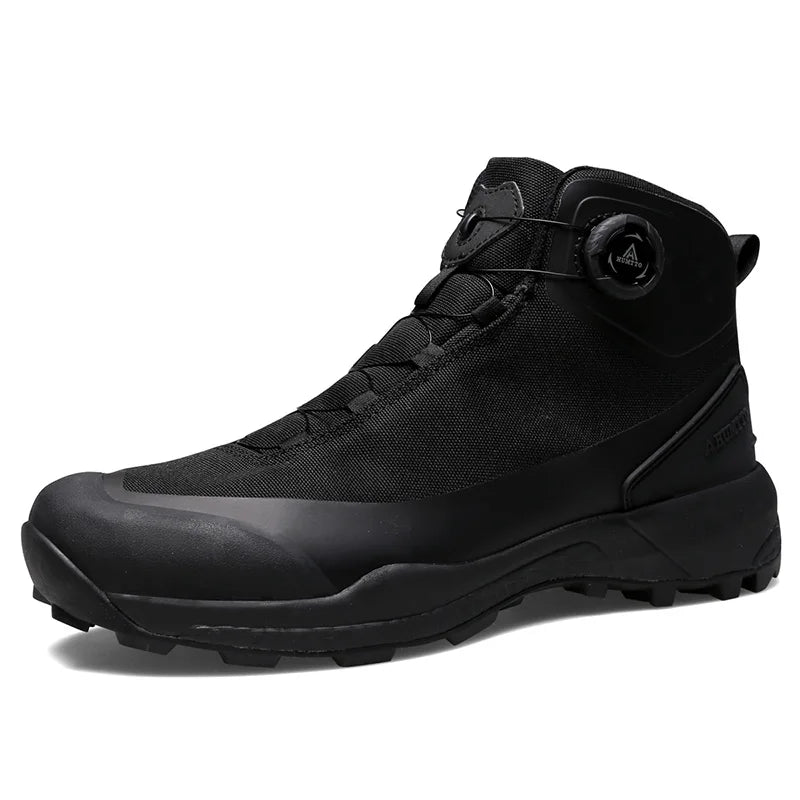 HUMTTO Winter Boots for Men Breathable Hiking Shoes Outdoor Camping Trekking Men's Sports Shoes Non-slip Casual Sneakers Man