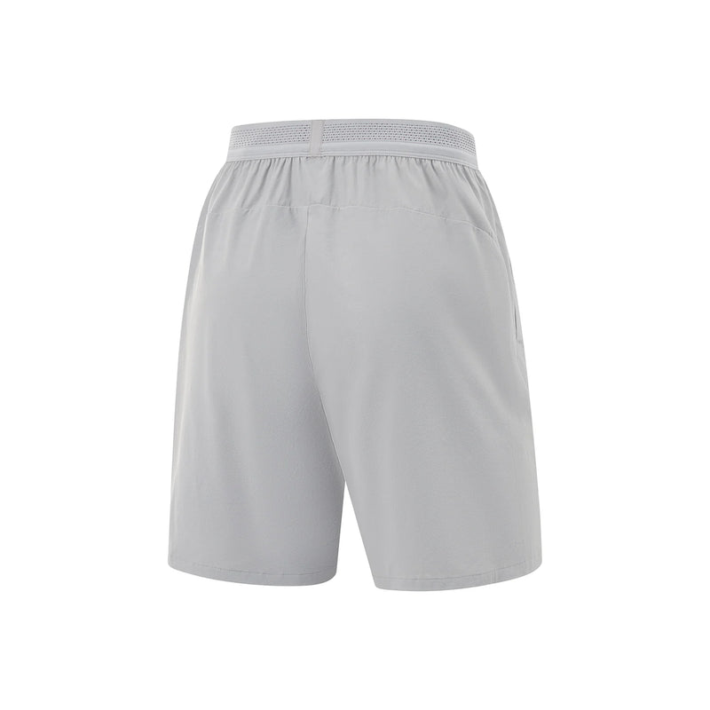 ខោខ្លីហ្វឹកហាត់បុរស Li-Ning កម្រិត AT DRY FREEZE 87.3% ប៉ូលីអាមីត 12.7% អេឡាស្តង់ ទំហំធម្មតា ខោកីឡា LiNing ដែលមានខ្យល់ចេញចូលបាន AKSV121