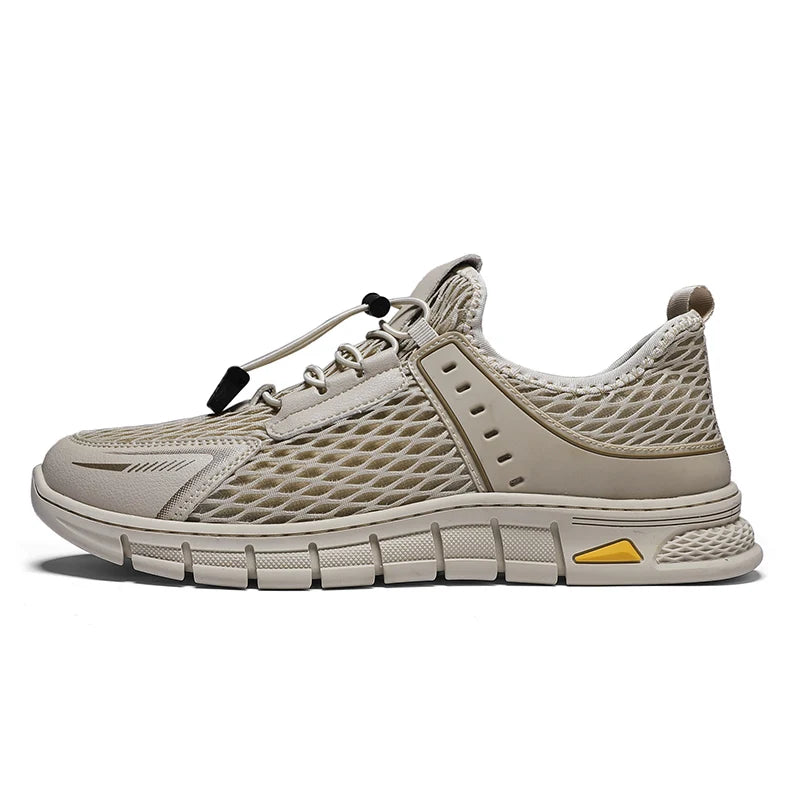 Men Sports Shoes Summer New Mesh Breathable Comfortable Soft Sole Outdoor Casual Shoes Teenagers Daily Wear Jogging Shoes