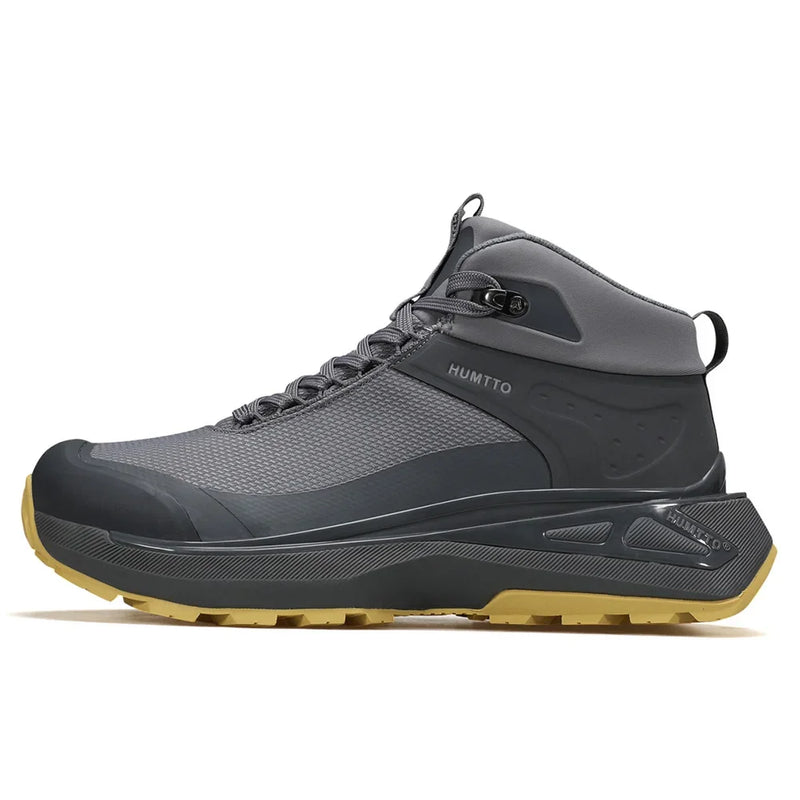 HUMTTO Hiking Shoes Breathable Trekking Boots for Men Outdoor Camping Men's Sports Shoes Winter Rubber Safety Work Sneakers Man