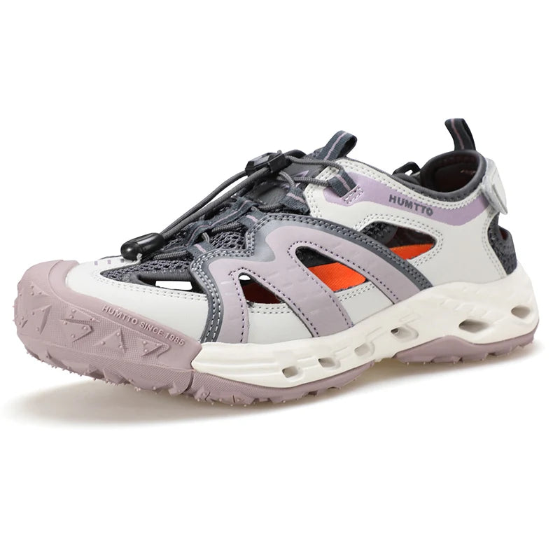 HUMTTO Summer Shoes for Women Breathable Hiking Women's Sneakers Luxury Designer Anti-slip Sports Water Trekking Outdoor Sneaker