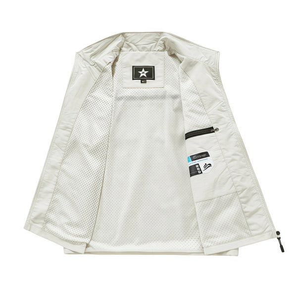 6XL Large Size Multi Colors Outdoor Multi-Pocket Vest with Hidden Pockets for Storage Workwear Casual Vest Custom Logo