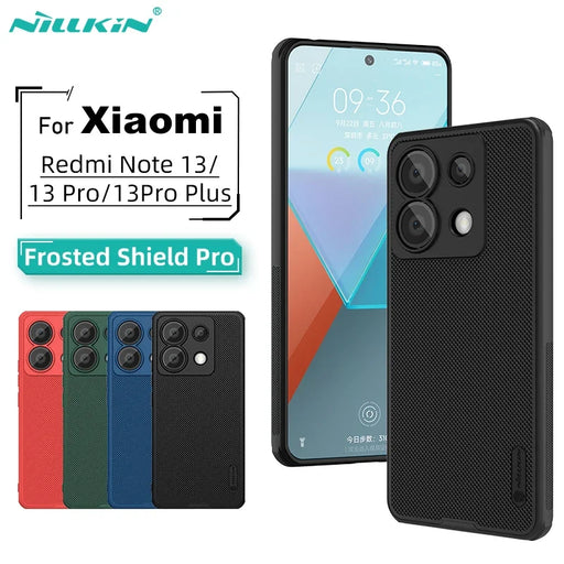 For Xiaomi Redmi Note13 Pro 5G Case For Redmi Note13 Pro Plus NILLKIN Frosted Shield Pro TPU PC Matte Shockproof Back Case