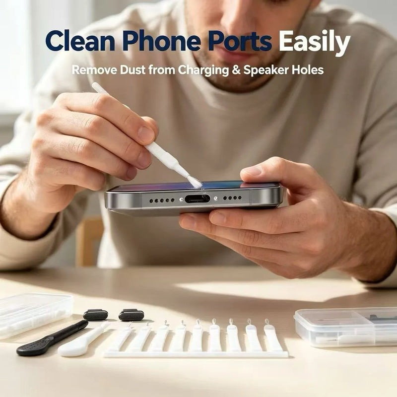 Type-C Interface Cleaning Kit Mobile Phone Charging Tool Computer Keyboard Cleaner Suitable for Digital Devices