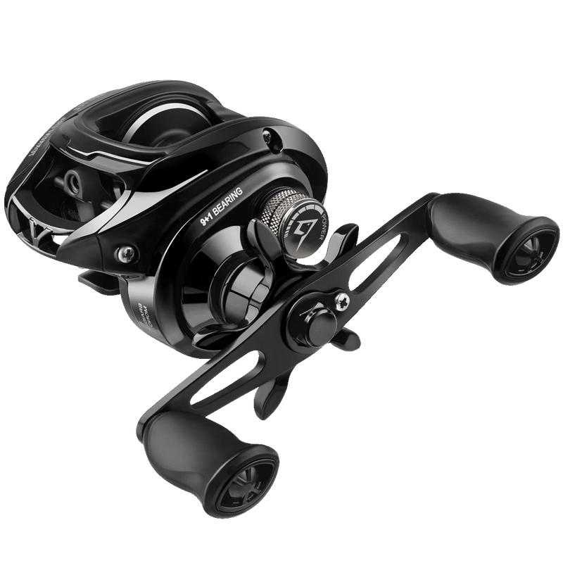 PISCIFUN Torrent Lite Ultra-Light Baitcasting Reel 7.1:1 Gear Ratio, 9+1 Bearings, Carbon Body, 6kg Drag, 157g Lightweight Reel