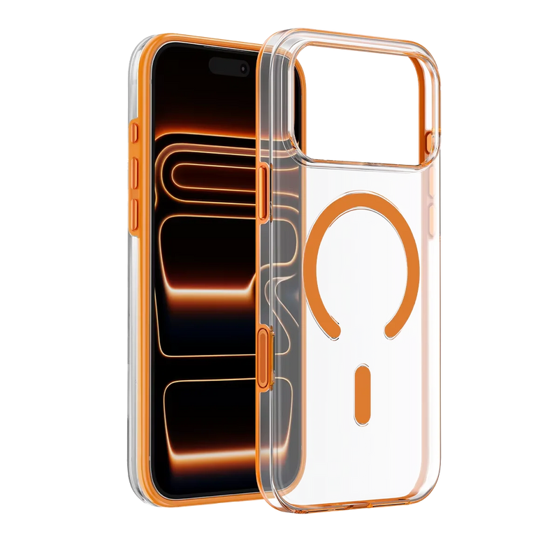 ORICO Magnetic Phone Case for iPhone 17 Clear Proof Slim Rugged Shockproof Protective