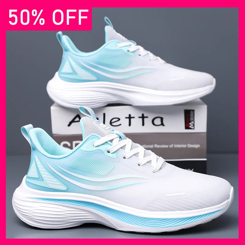 Men Sports Shoes Classic Mesh Breathe Fashion Lace Up Versatile Comfort Outdoor Fitness Shoes 2026 New Soft Soled Running Shoes