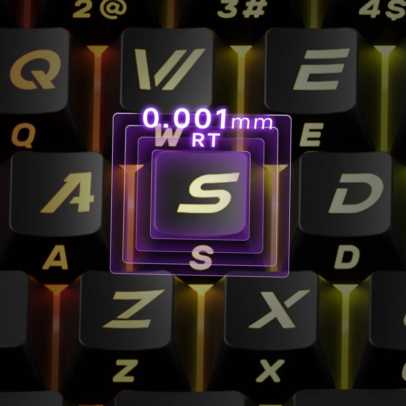 Akko Hall Effect Magnetic Keyboard 5075 V5 75% RT0.001mm 8K USB Type-C/2.4g&BT5.0 Wireless ARGB Custom Gamer Keyboard Gasket