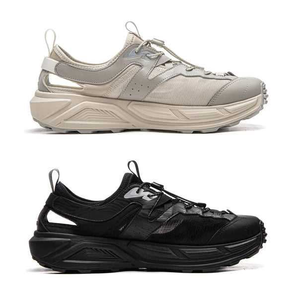 ស្បែកជើងកវែង Li-Ning Unisex WUI COBBLES សម្រាប់ពាក់ក្រៅផ្ទះ មានខ្យល់ចេញចូលបានល្អ ស្រូបយកឆក់ ទម្ងន់ស្រាល រឹងមាំ ស្បែកជើងកវែងសម្រាប់ដើរលេងកម្សាន្ត AGHW003