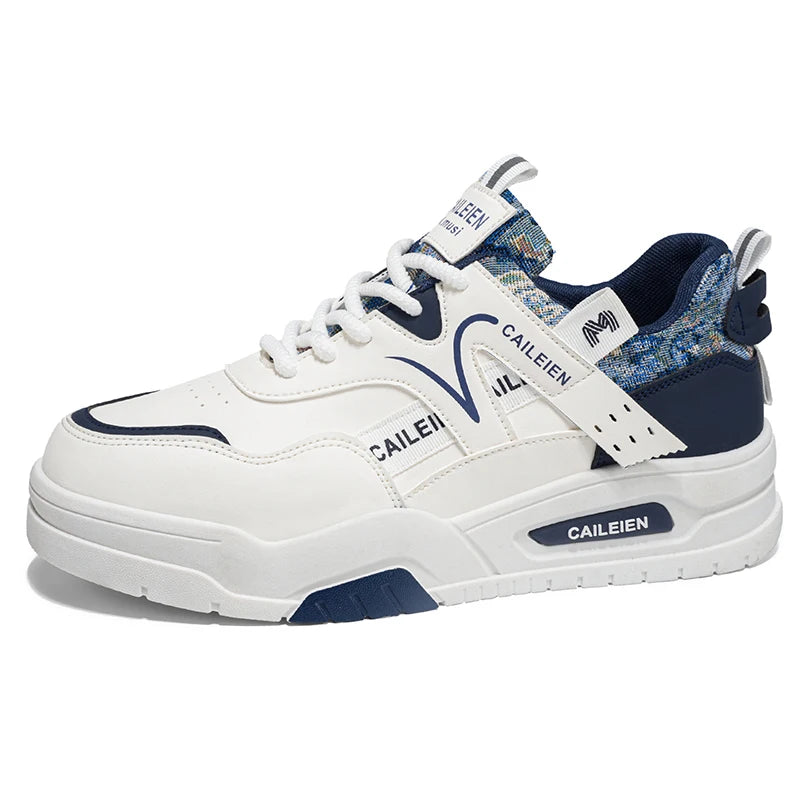 Men's sports casual shoes four seasons breathable lightweight soft-sole outdoor comfort running shoes fashion students sneakers