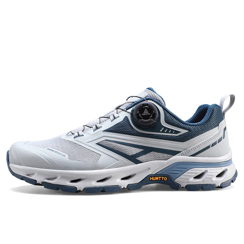 HUMTTO Spring Anti-slip Trail Running Lightweight Casual Sneakers Man Wear-resistant Trekking Shoes Outdoor Hiking Shoe for Men