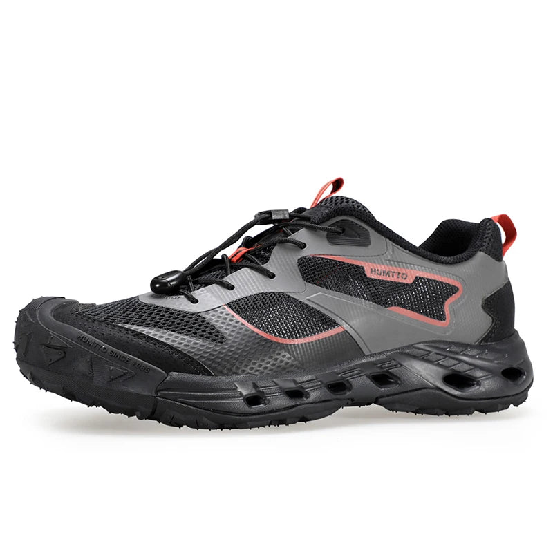 HUMTTO Summer Sneakers Men Breathable Trekking Shoes for Men's Luxury Designer Anti-slip Sports Outdoor Water Hiking Sneaker Man
