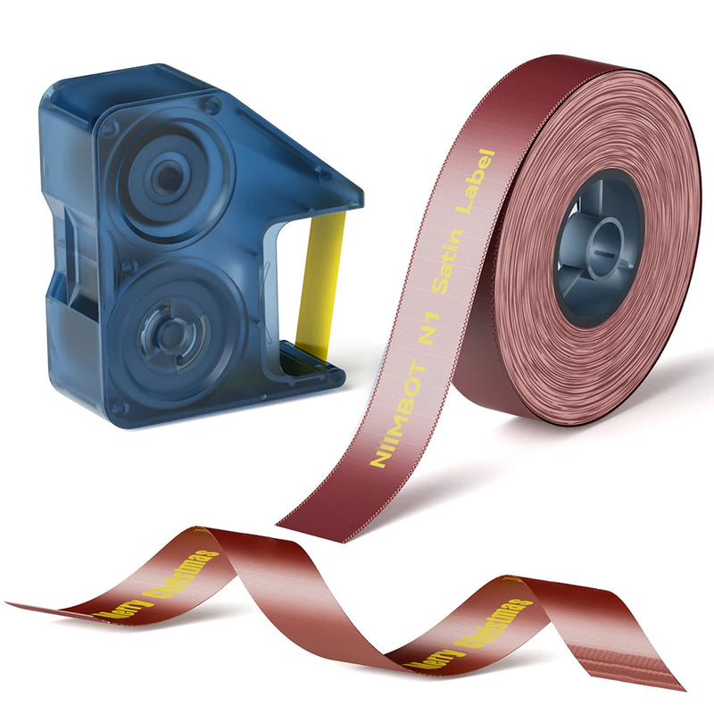 NIIMBOT N1/B18 Satin Ribbon Label and Special Carbon Ribbon for Birthday Gift Wedding Blessing scene