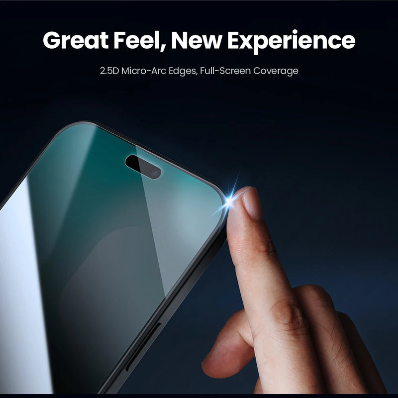 NILLKIN For iPhone 18 Pro Max Screen Protector Anti-Peeping Tempered Glass Film for iPhone 18 Pro Full Coverage Glass With Tool