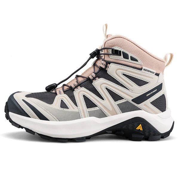 HUMTTO Winter Trekking Boots for Women Breathable Hiking Shoes Woman Outdoor Womens Sneakers Wear-resistant Mountain Sports Shoe