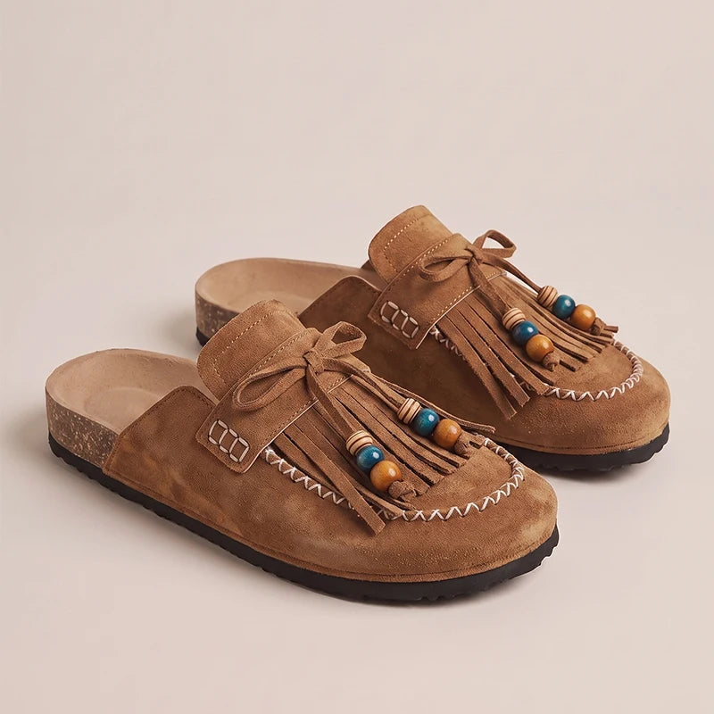 Men women's Mules casual shoes four season new breathable light soft-sole non-slip comfort fashion outdoor walking semi slippers