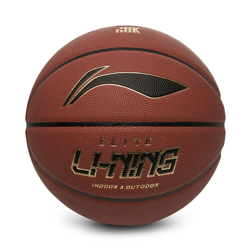 បាល់បោះ Li-Ning Unisex B8000 Elite ទំហំ 7 សម្រាប់លេងក្នុងផ្ទះ និងក្រៅផ្ទះ ធន់នឹងការបំប៉ោង រឹងមាំ និងងាយស្រួលប្រើ ABQW009